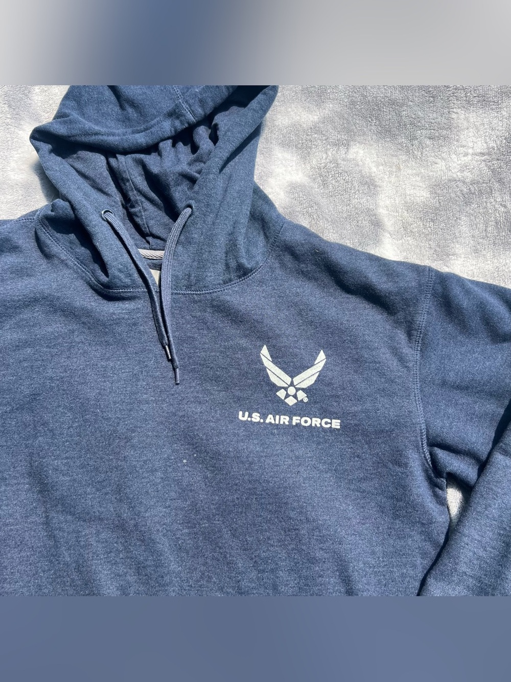 Bunker27 Navy Air Force Hoodie - Picture 2 of 6